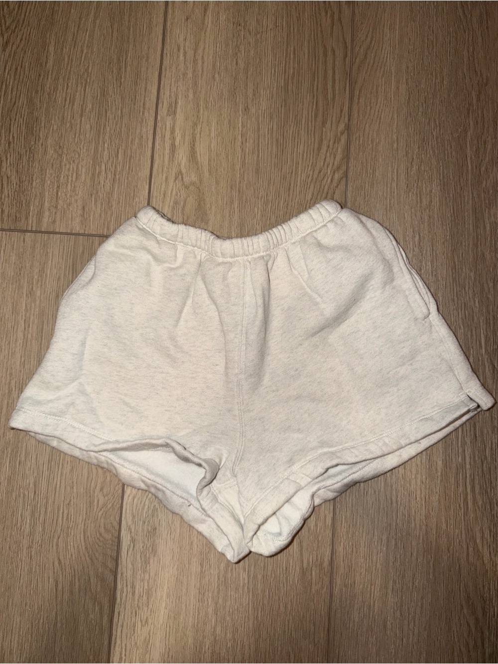 Women’s Wild Fable Heather White Sweat Shorts
